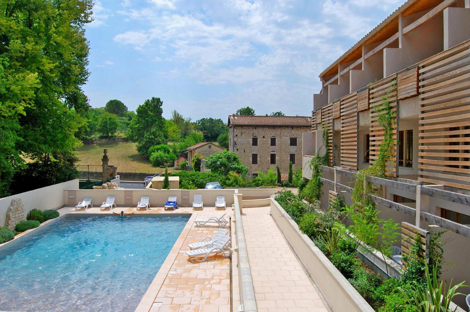 Lagrange Grand Bleu Vacances - Residence La Closerie Barjac  Eksteriør billede